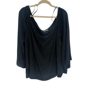 Rachel Rachel Roy Blouse Elastic Neck Line Off The Shoulder Casual Going Out 2X
